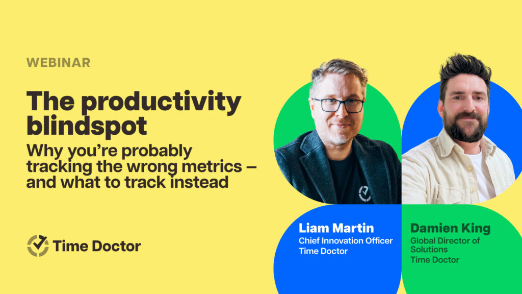 The productivity blindspot