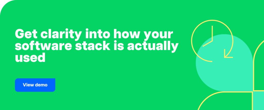 Get clarity into how your software stack is actually used