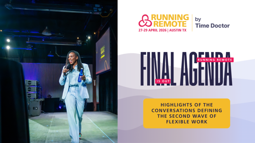 Running Remote Running Remote 2026 final agenda: Inside Time Doctor’s remote work ...