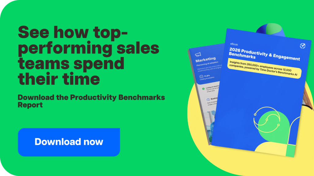 See how top-performing sales teams spend their time